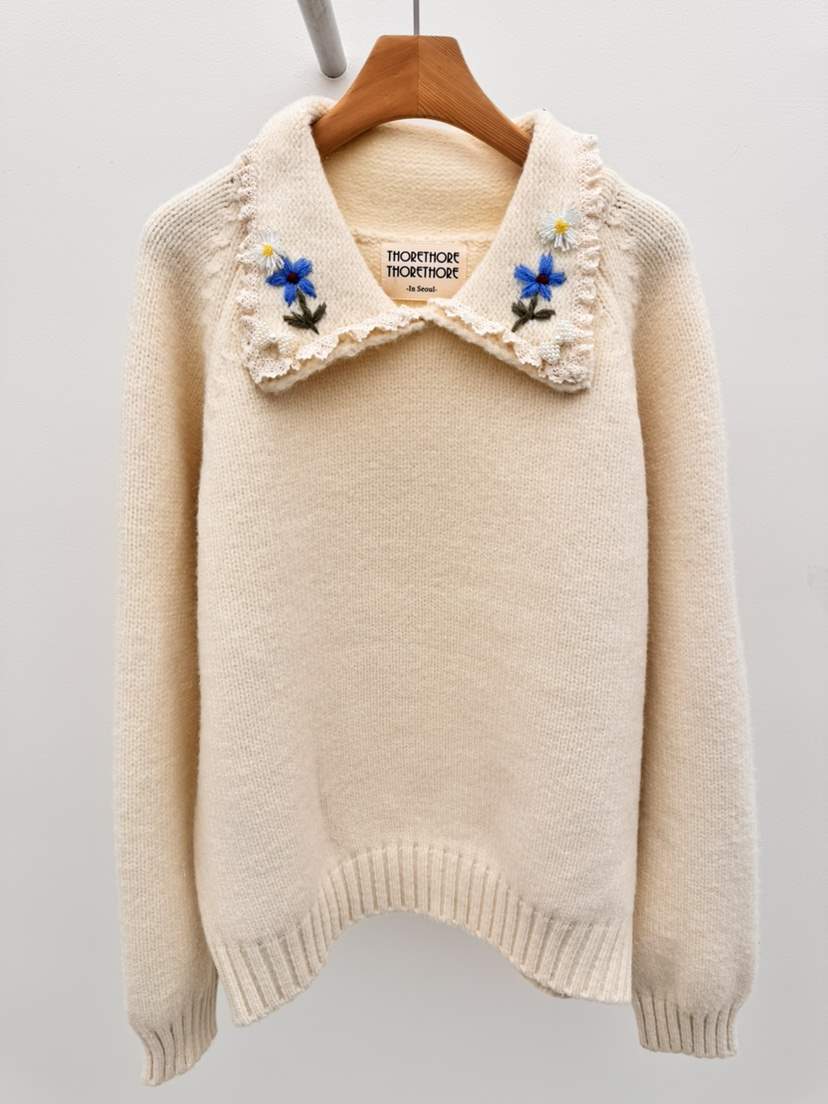 THORE東大門㊣直郵女裝新品職業人氣推薦熱賣25秋冬休閑針織衫THORE針織衫