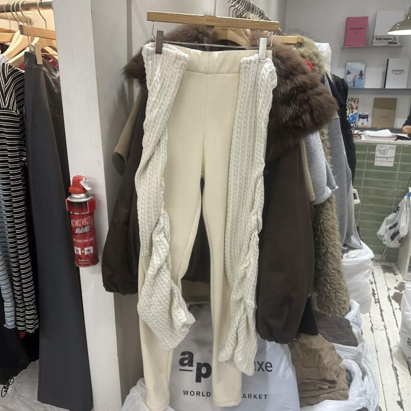 ABBEYLEE韓國直郵㊣女裝新品時尚職業25秋冬套裝緊身褲保暖ABBEYLEE套裝