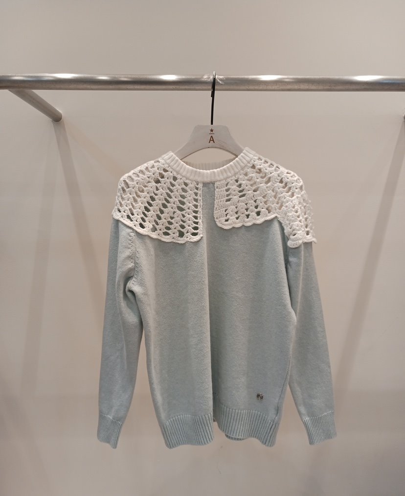 NEOUL韓國代購㊣女士新品25秋冬時尚推薦人氣熱賣休閑針織衫NEOUL/ahin雙領標簽針織衫