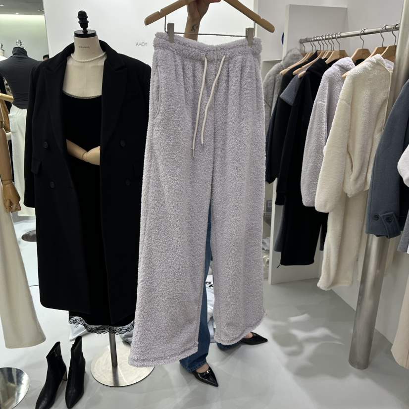 AHOY東大門㊣代購女士新品職業熱賣推薦人氣25秋冬休閑褲加絨AHOY休閑褲