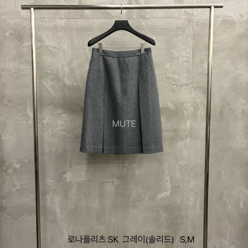 MUTE-P韓國代購㊣女士新品推薦真品時尚職業休閑半身裙中短裙MUTE半身裙/中短裙