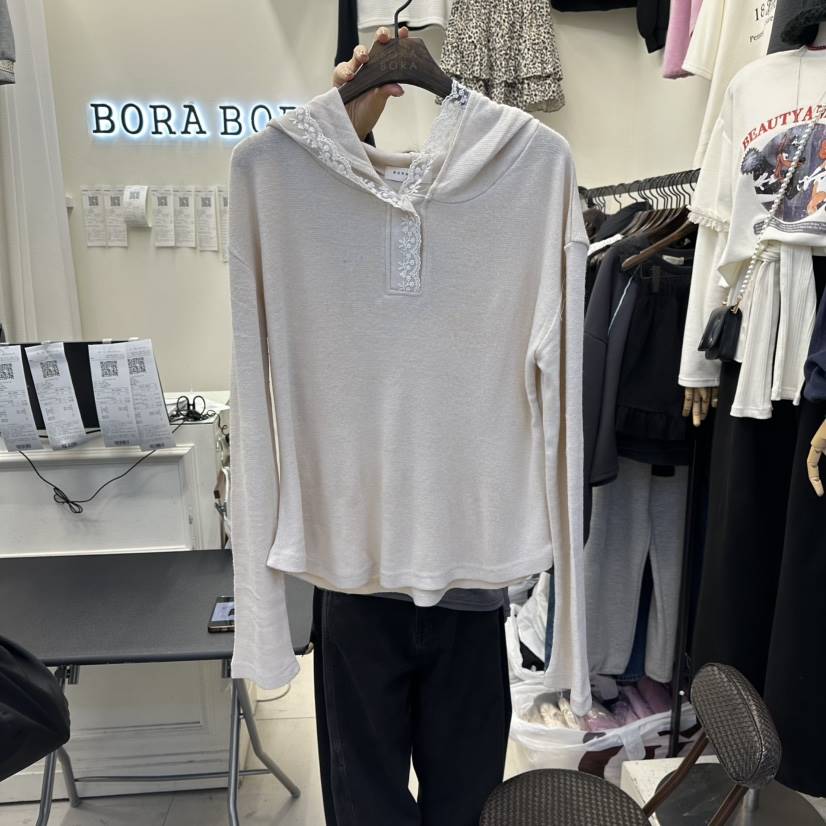 BORA BORA東大門㊣實拍女裝新款熱賣推薦25秋冬時尚長袖T恤BORA BORA長袖T恤