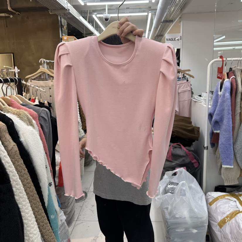 SAGE BRUSH韓國直郵㊣女士新品推薦25秋冬熱賣時尚長袖T恤SAGE BRUSH長袖T恤