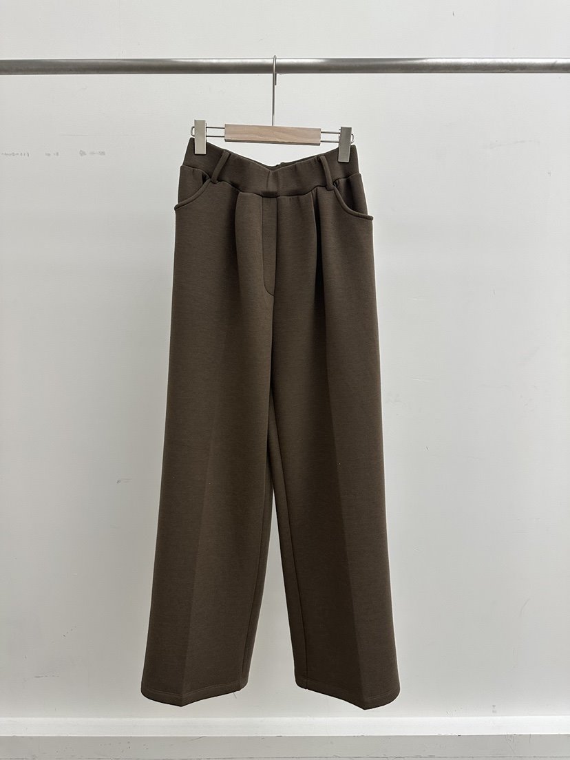 ONL東大門㊣代購女裝新品休閑25秋冬時尚人氣熱賣休閑褲腰帶ONL休閑褲