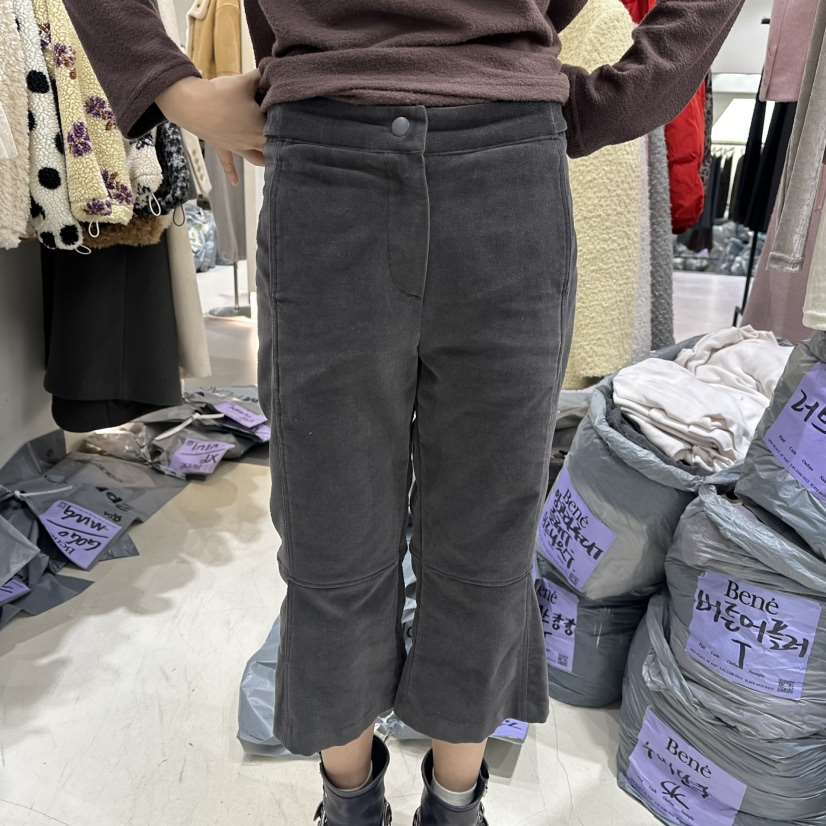 BENE東大門㊣直郵女士新款真品熱賣人氣休閑休閑褲天鵝絨加絨BENE休閑褲