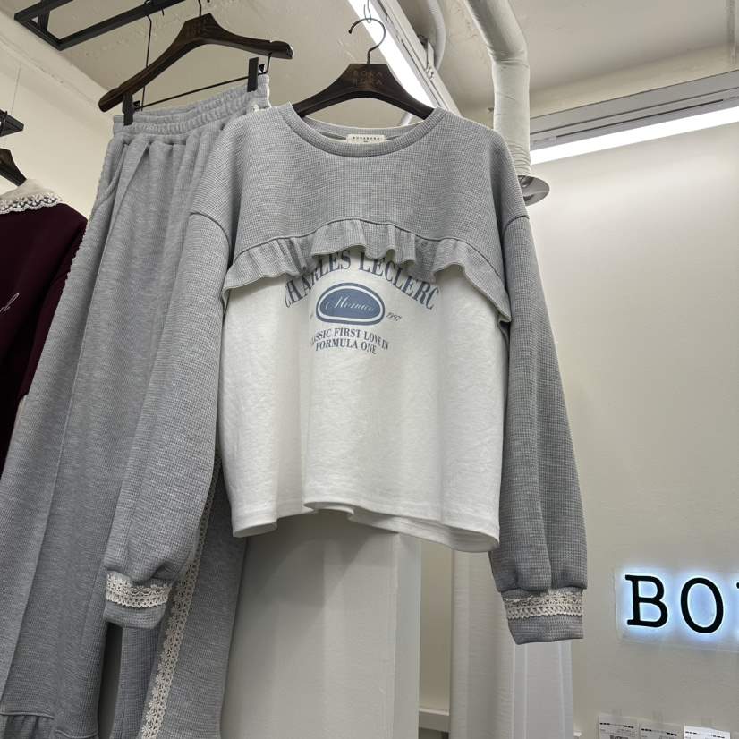 BORA BORA東大門㊣直郵女士新品人氣熱賣休閑衛衣假兩件加絨BORA BORA衛衣