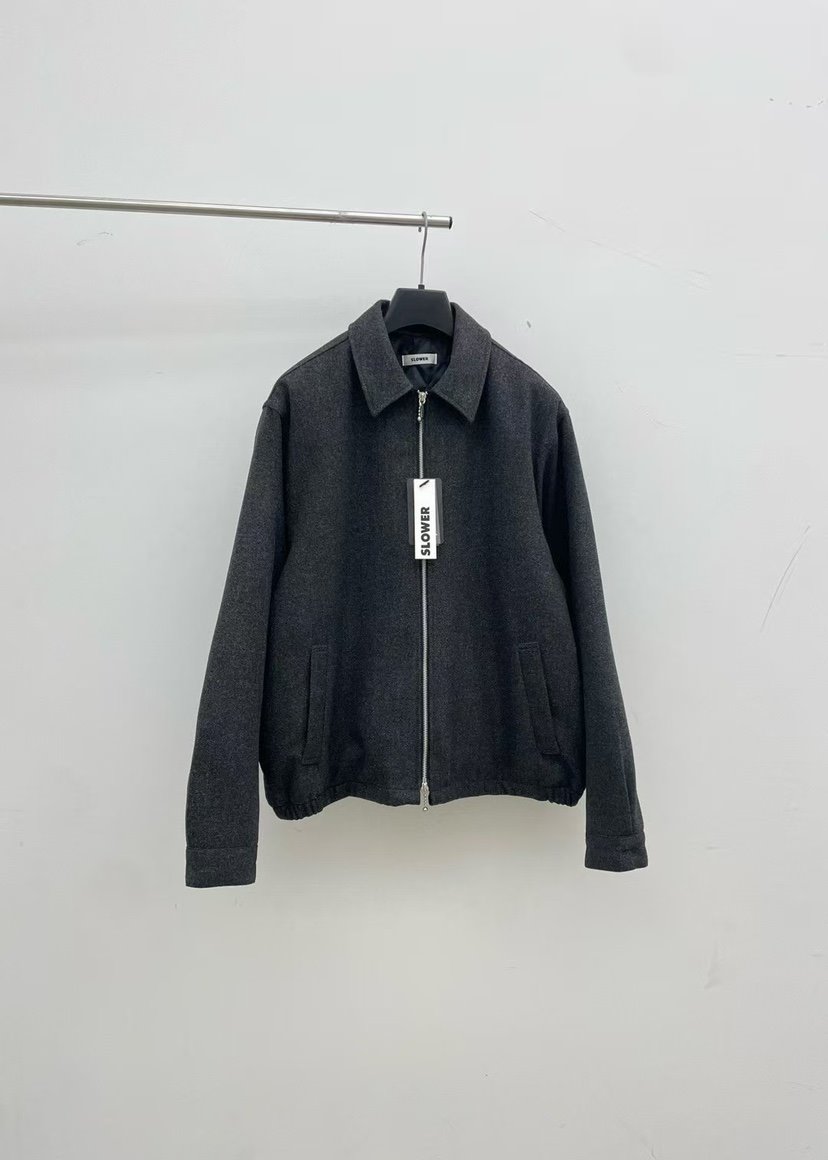 SLOWER東大門㊣直郵女裝新品職業人氣25秋冬熱賣時尚推薦夾克SLOWER夾克