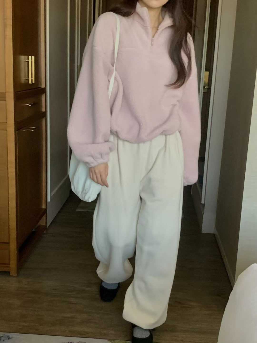 PROPER 프로퍼東大門㊣代購女裝新款職業熱賣推薦25秋冬休閑褲PROPER 프로퍼休閑褲