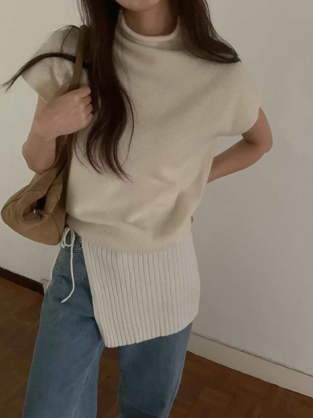 PROPER 프로퍼韓國代購㊣女裝新款真品熱賣時尚休閑針織衫PROPER 프로퍼針織衫