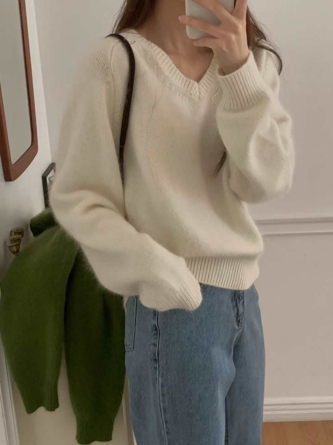 PROPER 프로퍼韓國直郵㊣女裝新款熱賣休閑職業25秋冬針織衫PROPER 프로퍼針織衫