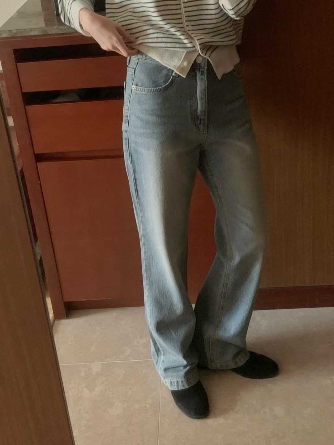 PROPER 프로퍼韓國代購㊣女士新品25秋冬人氣推薦休閑牛仔褲PROPER 프로퍼牛仔褲