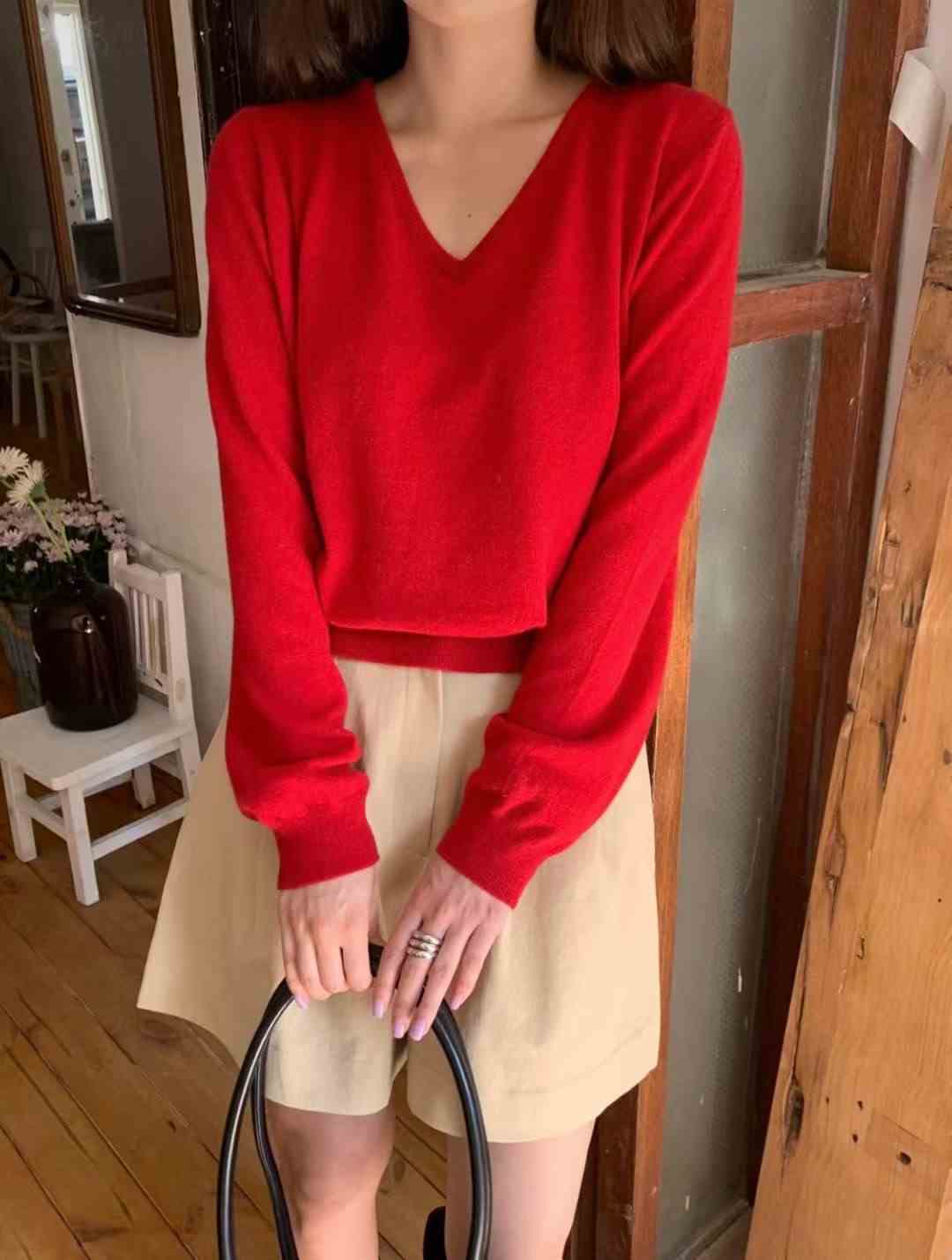 PROPER 프로퍼東大門㊣直郵女裝新品人氣熱賣推薦真品針織衫PROPER 프로퍼針織衫