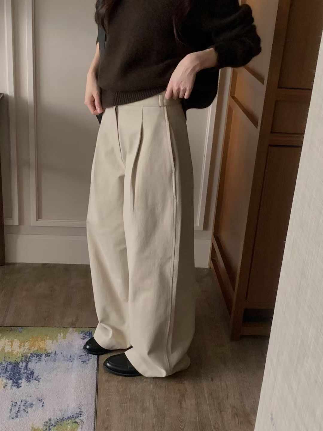 PROPER 프로퍼韓國代購㊣女士新款熱賣時尚職業人氣休閑褲PROPER 프로퍼休閑褲