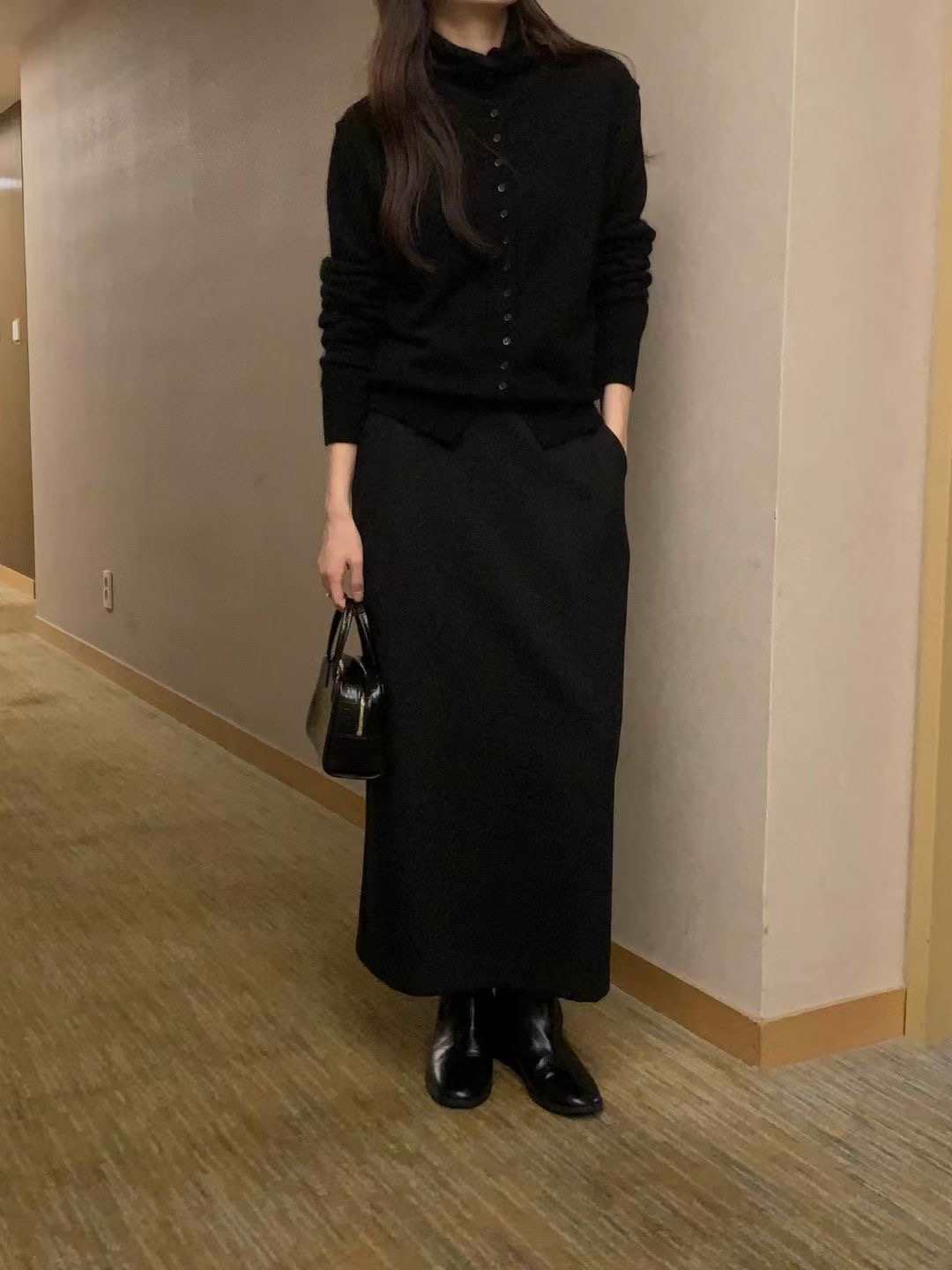 PROPER 프로퍼東大門㊣代購女裝新品推薦真品時尚熱賣長裙PROPER 프로퍼長裙