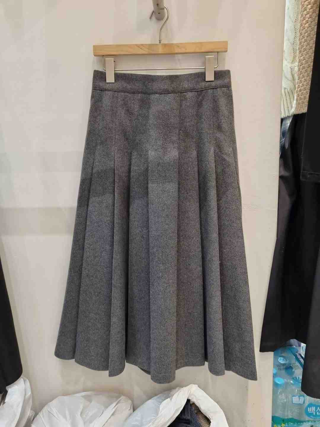 ALLU東大門㊣實拍女士新款推薦職業25秋冬真品休閑人氣長裙ALLU長裙