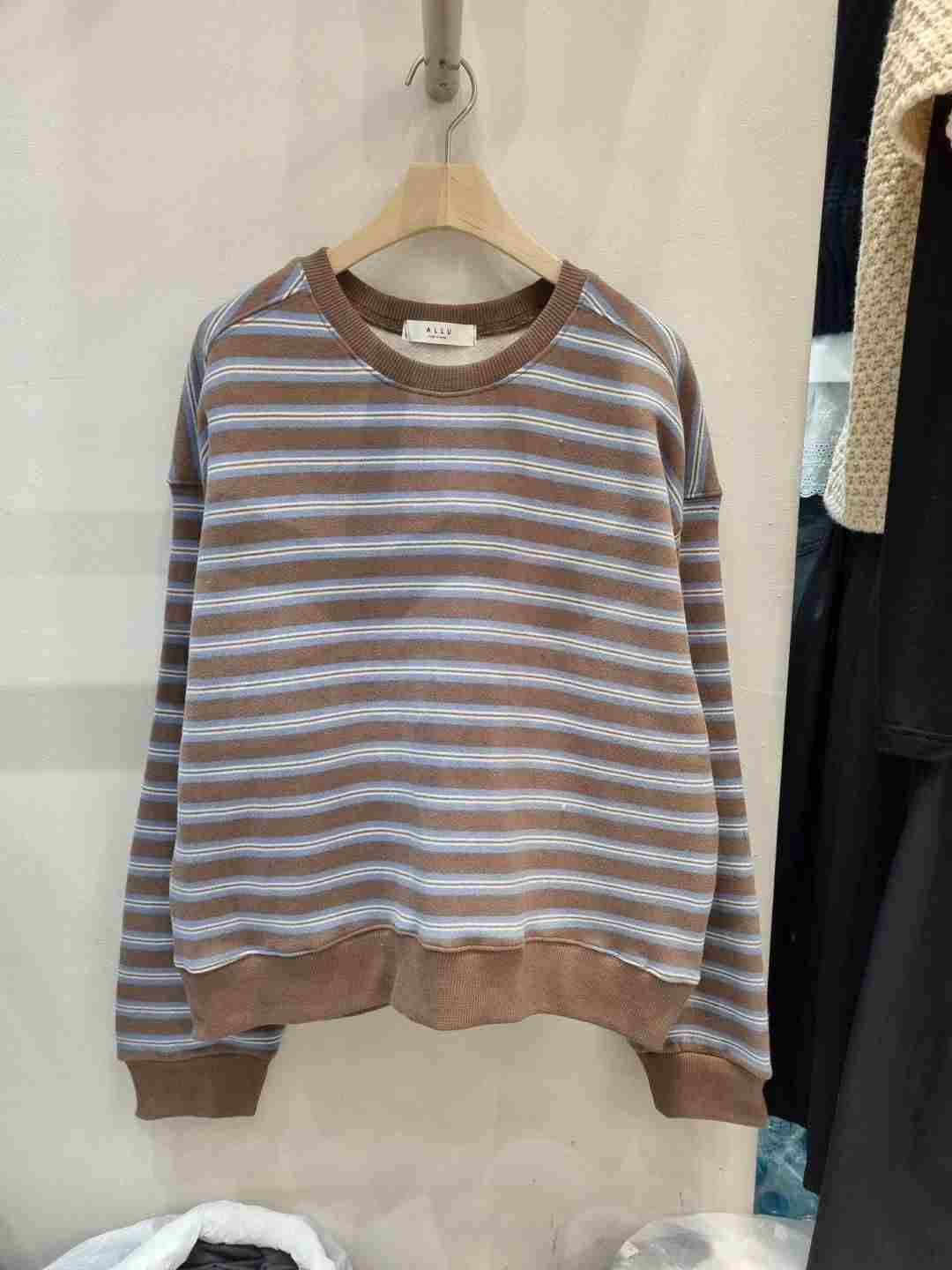 ALLU韓國代購㊣女裝新品熱賣人氣真品推薦職業時尚休閑衛衣ALLU衛衣