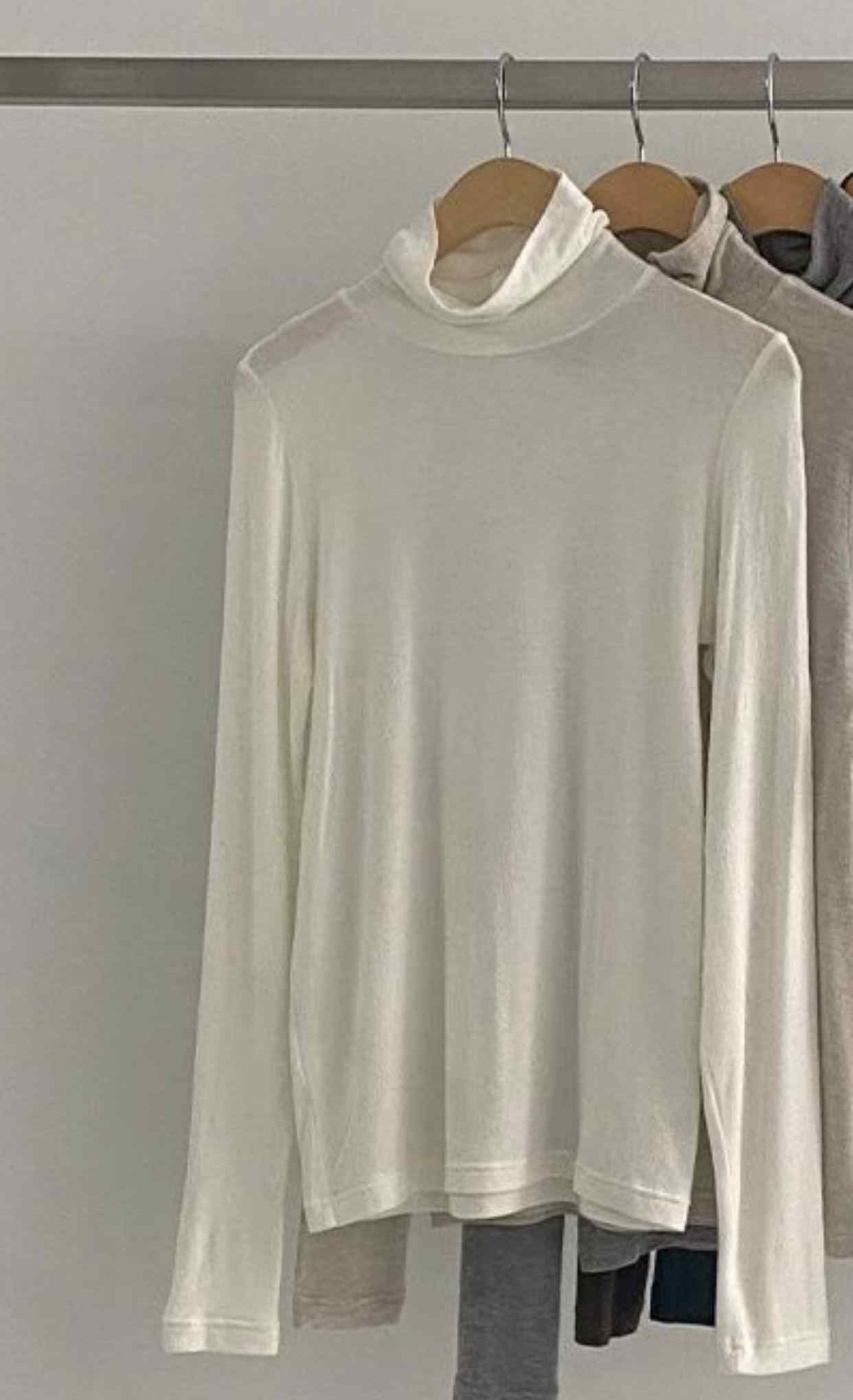 ALLU韓國代購㊣女裝新款時尚推薦熱賣真品休閑職業人氣長袖T恤ALLU長袖T恤