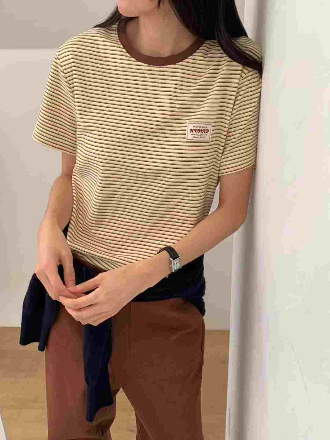 NOMAD東大門㊣實拍女士新款職業人氣時尚25秋冬真品休閑T恤NOMADT恤