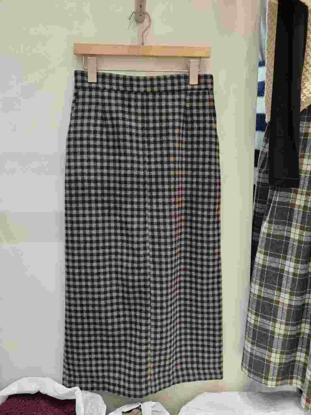 ALLU韓國代購㊣女裝新款推薦職業熱賣人氣25秋冬休閑時尚長裙ALLU長裙