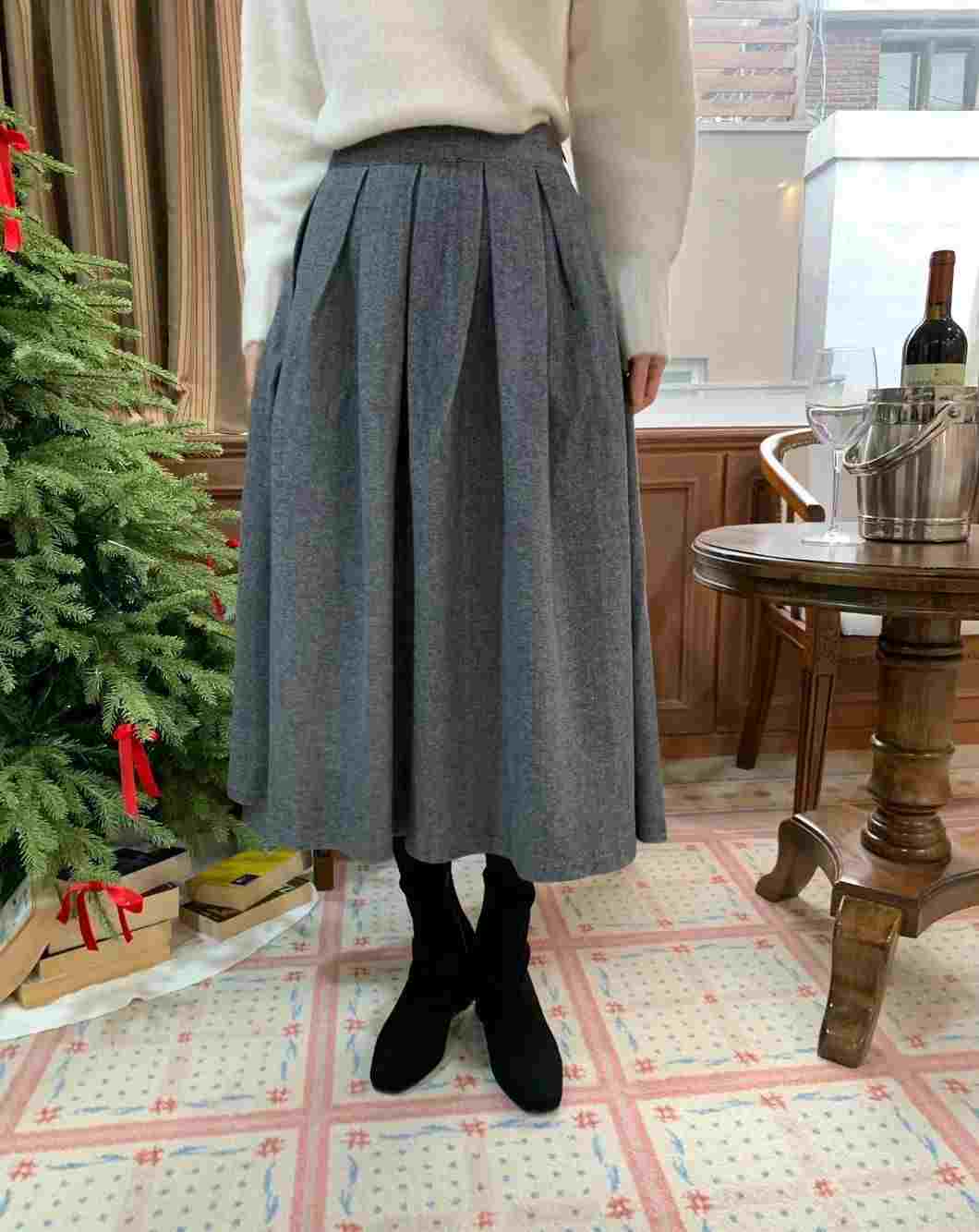 ALLU東大門㊣直郵女士新款職業真品熱賣時尚推薦休閑人氣長裙ALLU長裙