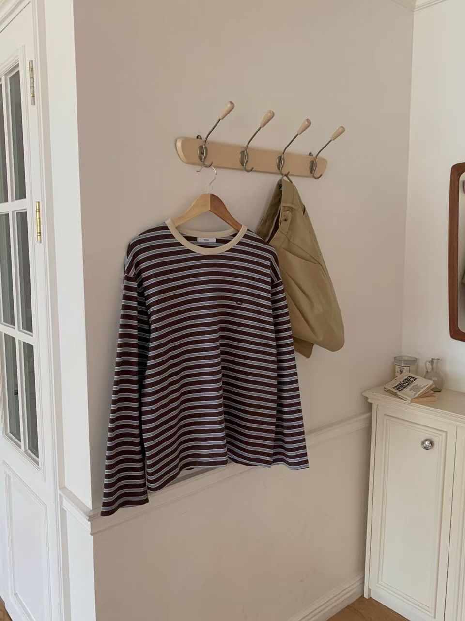 NOMAD韓國直郵㊣女裝新款熱賣25秋冬人氣推薦真品職業長袖T恤NOMAD長袖T恤