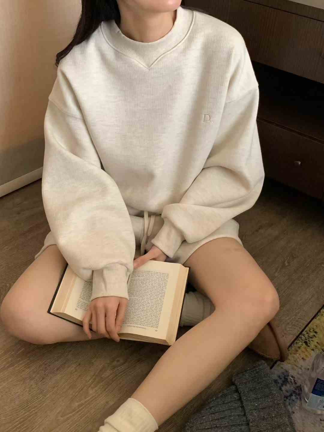 NOMAD韓國代購㊣女士新品職業人氣熱賣時尚休閑25秋冬真品衛衣NOMAD衛衣