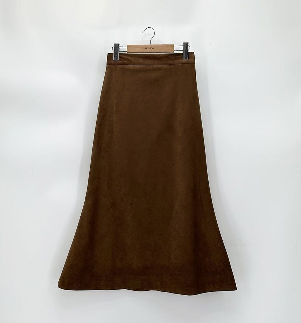 ALLU韓國直郵㊣女士新品休閑時尚推薦真品職業人氣25秋冬長裙絨ALLU長裙