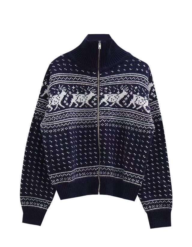 NOMAD東大門㊣實拍女裝新款熱賣時尚休閑25秋冬夾克拉鏈復古NOMAD夾克