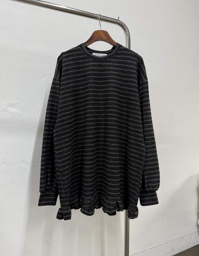 HEYJUDE東大門㊣代購女裝新品25秋冬熱賣人氣休閑真品長袖T恤HEYJUDE長袖T恤