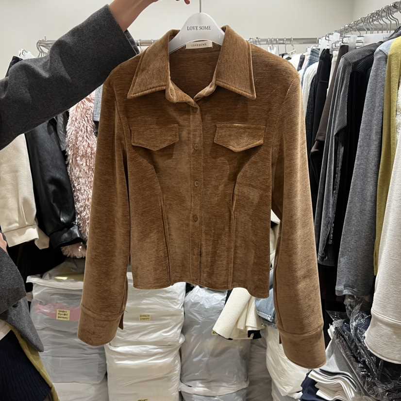 LOVE SOME東大門㊣實拍女士新品真品人氣推薦時尚襯衫蕾絲衫LOVE SOME襯衫/蕾絲衫