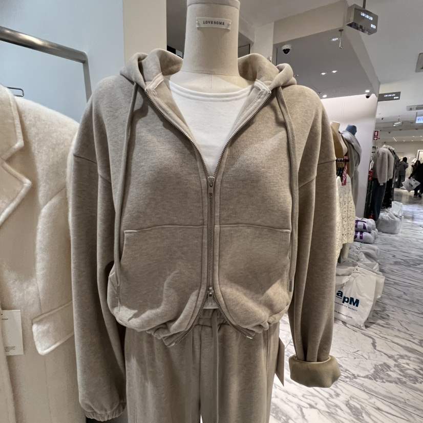 LOVE SOME韓國直郵㊣女裝新品25秋冬職業夾克連帽拉鏈衫加絨LOVE SOME夾克