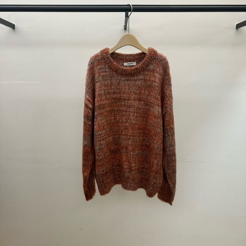 JACKPOT東大門㊣實拍女士新款時尚職業真品25秋冬毛衣男女同款JACKPOT毛衣