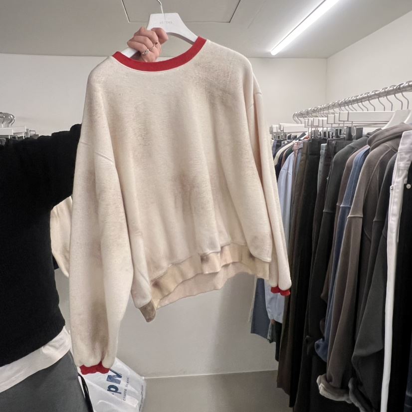 NEDEWS東大門㊣直郵女士新品25秋冬職業休閑熱賣人氣衛衣手工NEDEWS衛衣