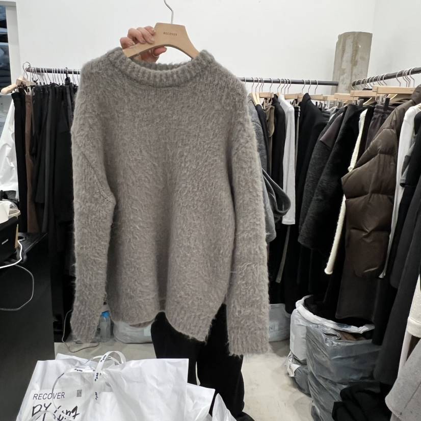 RECOVER東大門㊣實拍女裝新品休閑真品時尚推薦人氣熱賣毛衣RECOVER/MOMENT毛衣