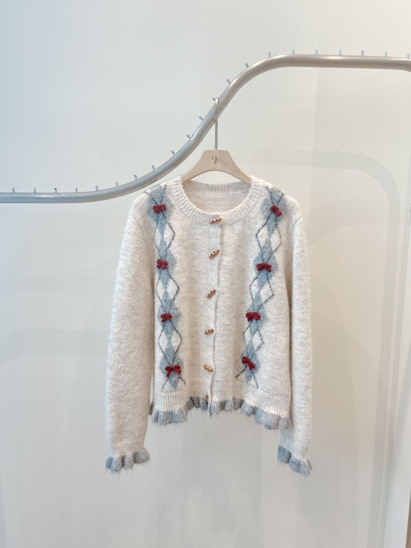 OVE東大門㊣實拍女裝新款真品熱賣推薦休閑25秋冬職業針織衫OVE針織衫