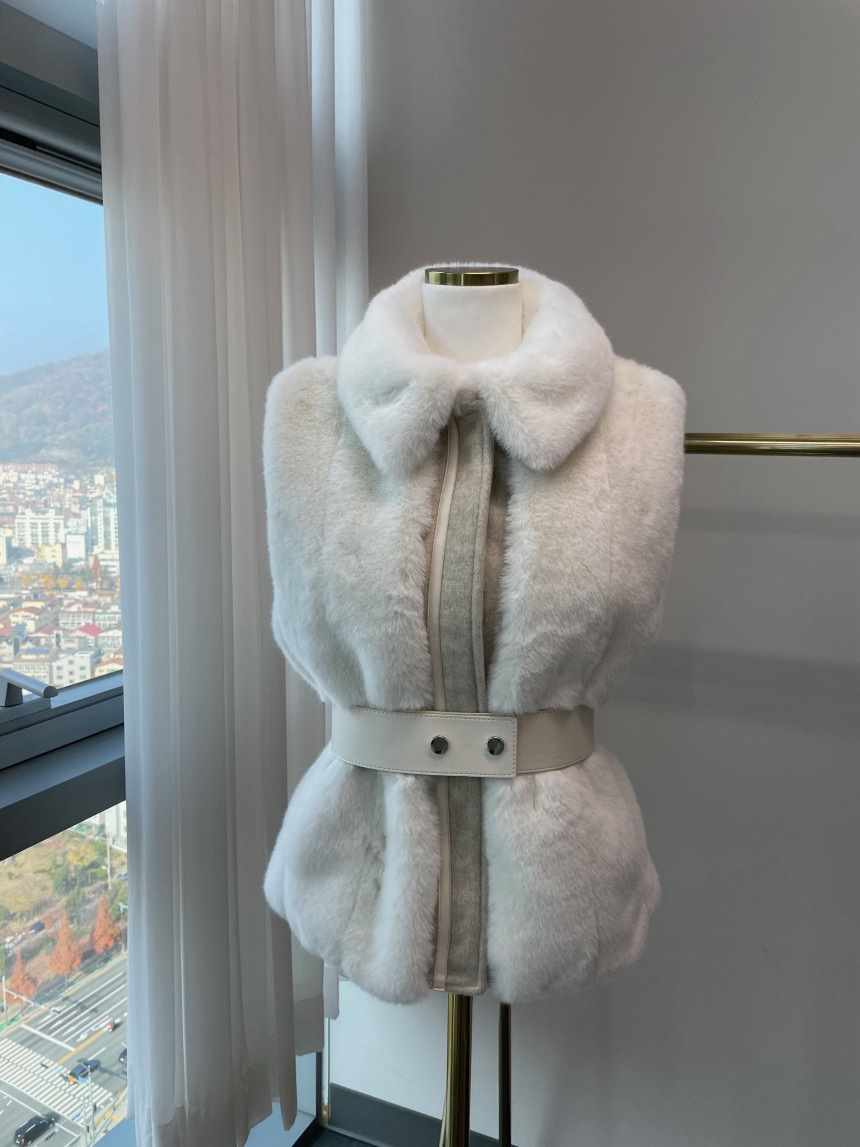 LAFFINE-P韓國代購㊣女裝新品人氣推薦25秋冬職業休閑馬甲LAFFINE-P馬甲