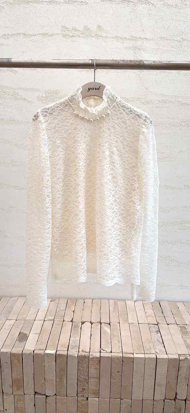 YARD東大門㊣實拍女士新品25秋冬推薦時尚職業真品襯衫蕾絲衫YARD襯衫/蕾絲衫