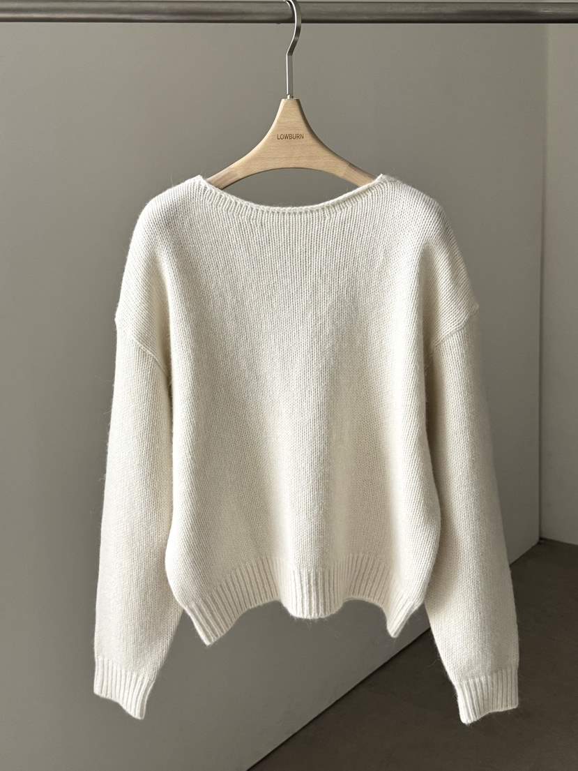 LOWBURN東大門㊣直郵女士新品職業休閑熱賣人氣真品針織衫V領LOWBURN針織衫