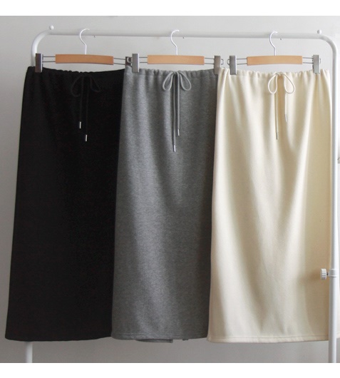 FRILL-T東大門㊣實拍女士新款熱賣休閑人氣真品25秋冬長裙貂皮FRILL-T長裙