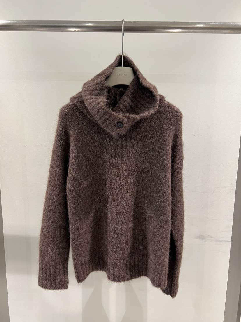 MENTOR東大門㊣直郵女士新款時尚真品熱賣人氣針織衫含圍巾MENTOR針織衫