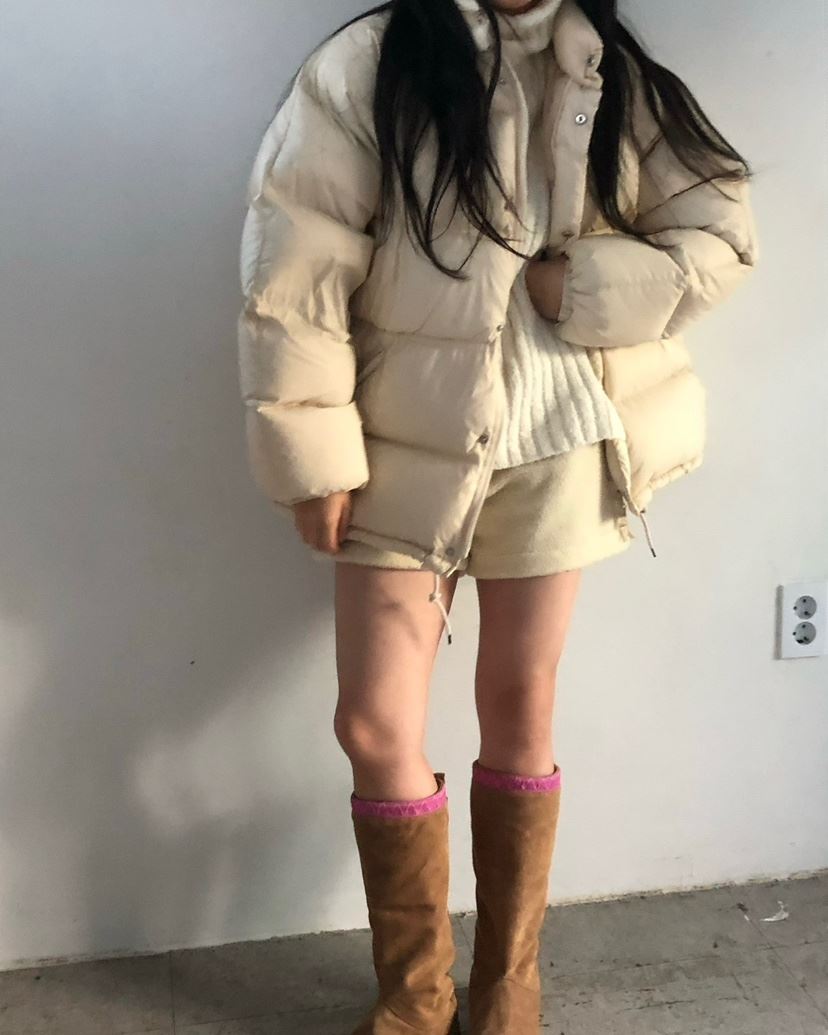 NOPROBLEM韓國代購㊣女士新款推薦25秋冬真品短款羽絨服鴨絨NOPROBLEM短款羽絨服