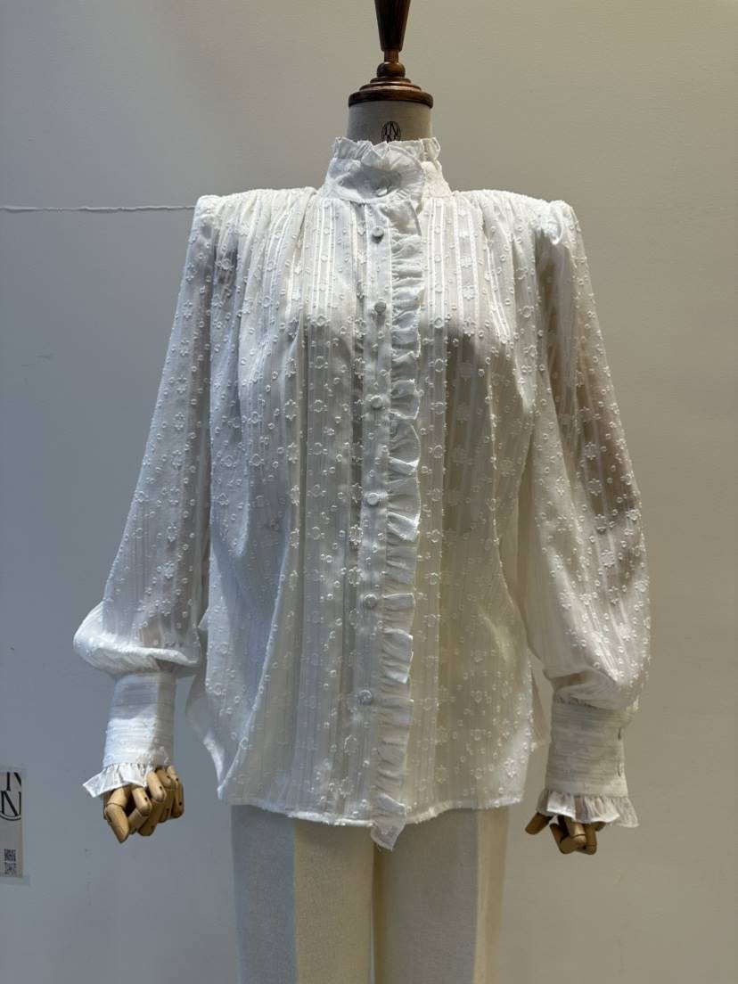 INNO東大門㊣實拍女裝新品推薦真品職業熱賣休閑襯衫蕾絲衫INNO襯衫/蕾絲衫