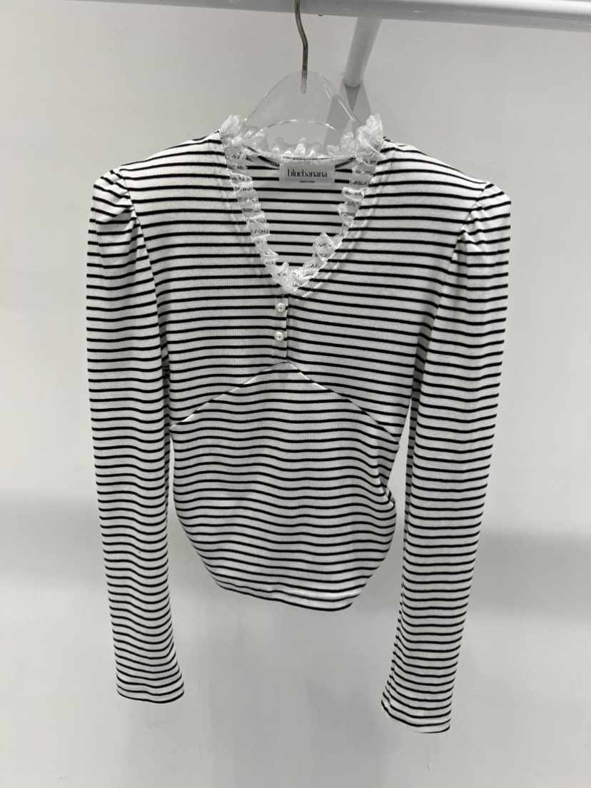 BLUE BANANA韓國代購㊣女士新款真品推薦人氣長袖T恤不含包BLUE BANANA長袖T恤