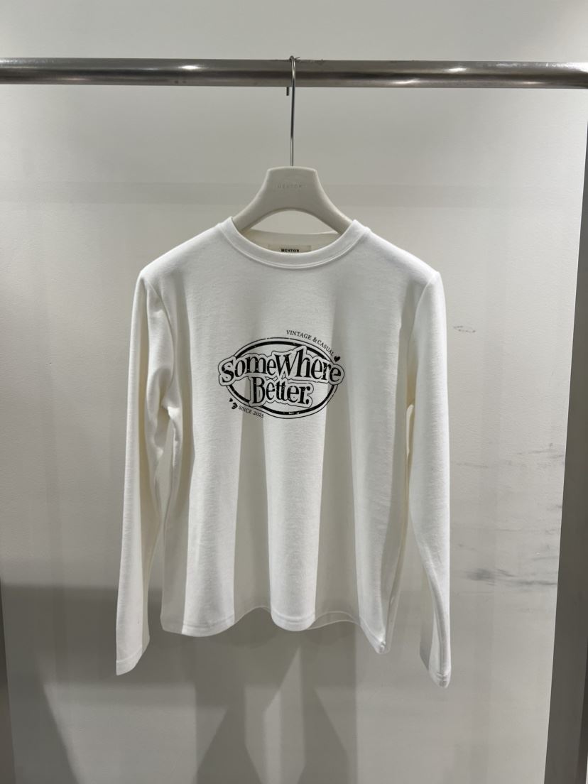 MENTOR東大門㊣代購女裝新品職業休閑熱賣25秋冬人氣長袖T恤MENTOR長袖T恤