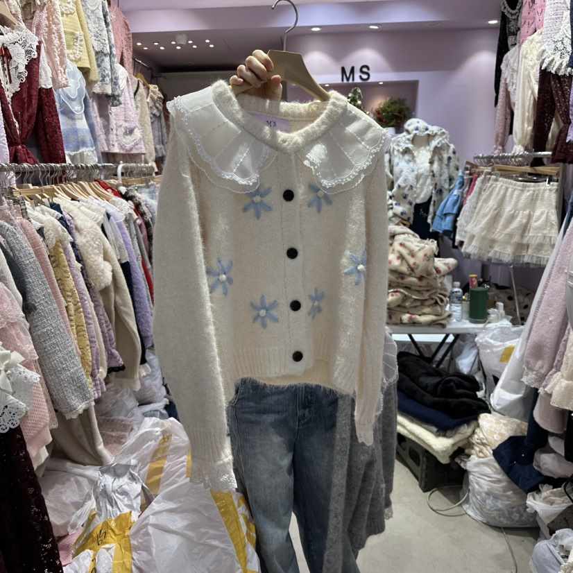 MS東大門㊣直郵女士新品時尚職業熱賣休閑25秋冬推薦針織衫MS針織衫