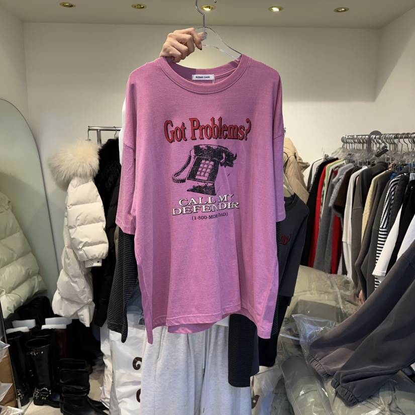 MORAN韓國代購㊣女士新款職業真品人氣推薦休閑25秋冬長袖T恤MORAN/MOSCO長袖T恤