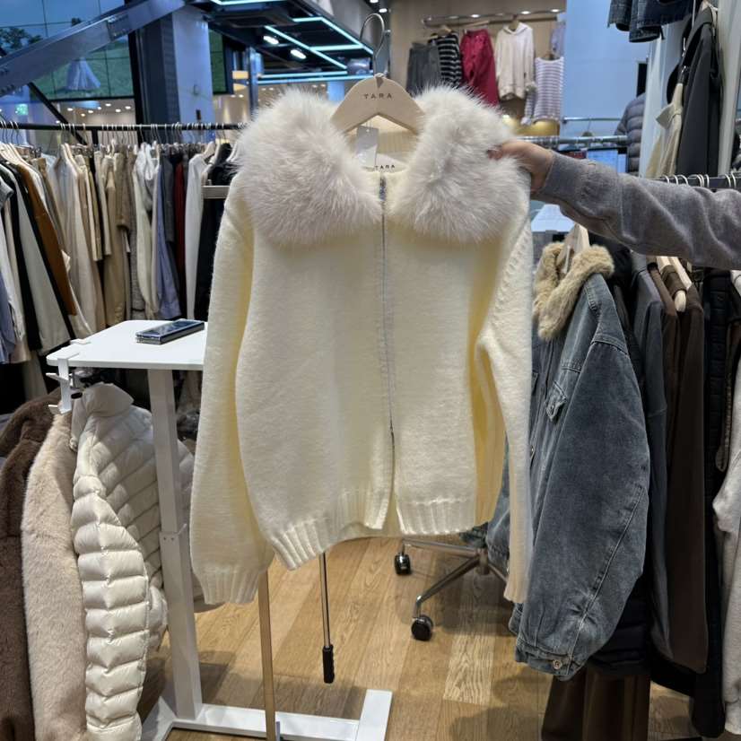 TARA東大門㊣直郵女士新款職業休閑25秋冬人氣推薦熱賣針織衫TARA針織衫