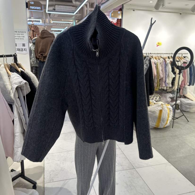 HARU-Q東大門㊣代購女士新品人氣時尚休閑25秋冬短款大衣手工HARU-Q短款大衣