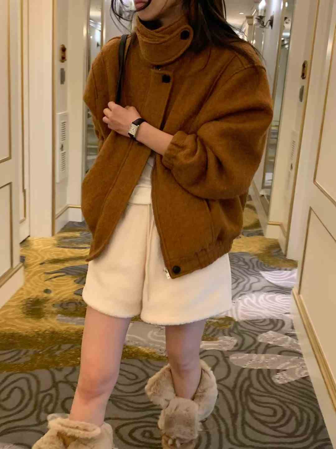 ALL OVER東大門㊣代購女裝新品推薦職業25秋冬人氣真品夾克ALL OVER夾克