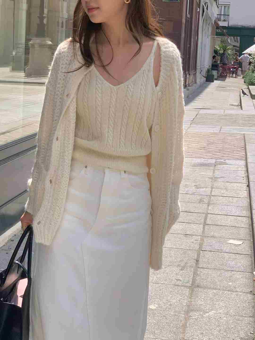 ALL OVER東大門㊣實拍女士新款熱賣推薦針織衫不含內搭開衫ALL OVER針織衫